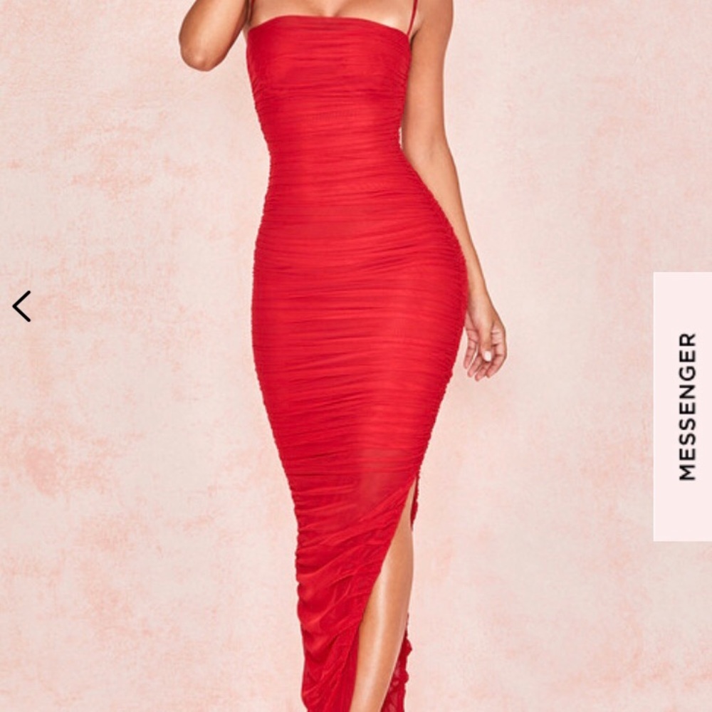 House of CB  Fornarina red dress